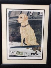 This Dog Can Hunt framed print 202//269